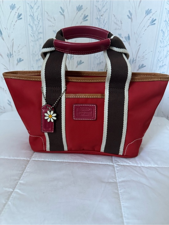 Coach Handbags - Coach Hampton Mini Red Tote
